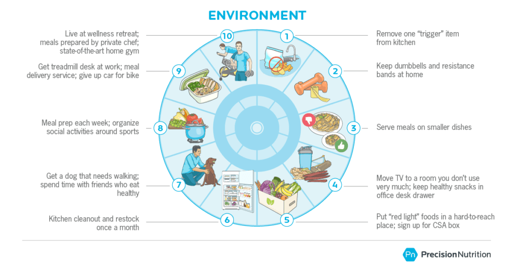 Environment life dial from 1 to 10.