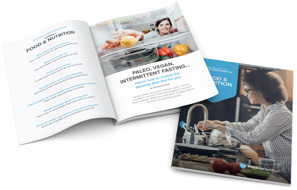 The Secrets of Body Transformation booklet